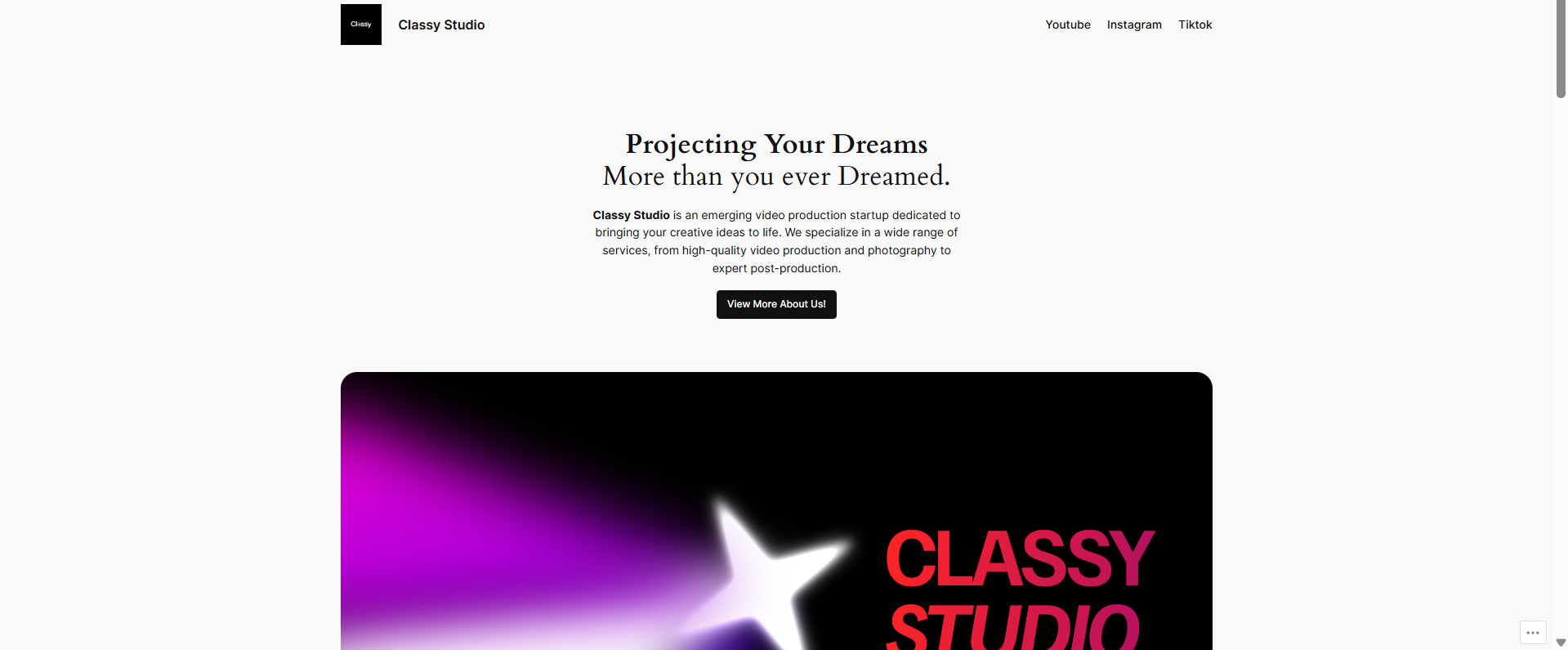 Classy Studio Web